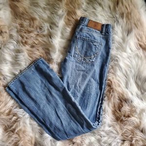 PINK Distressed Denim